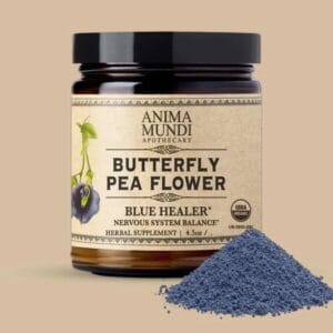inner beauty products butterfly pea flower latte